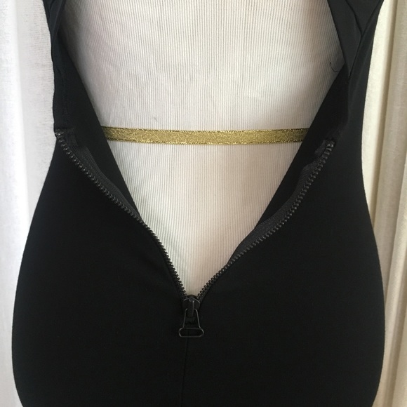 Alice + Olivia Black Mesh Cutout Mini Dress Small - Picture 4 of 8